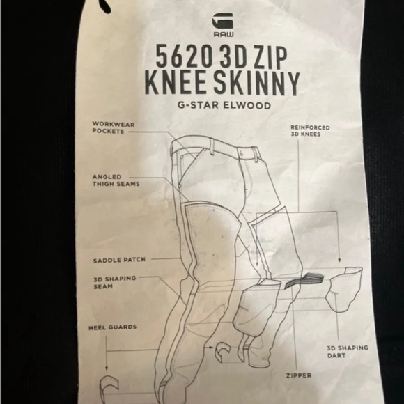 G Star 5620 3D Jeans - Picture 7 of 7